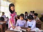 Cô Nguyễn Thị Cẩm Nhung khắc ghi lời và làm theo Bác dạy