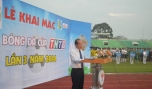 Khai mạc Giải Bóng tranh Cúp Truyền hình Tiền Giang lần III năm 2014