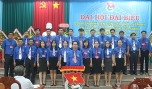 Ban Chấp hành Đoàn TNCS Hồ Chí Minh Khối các cơ quan tỉnh nhiệm kỳ 2017 - 2022 ra mắt tại Đại hội.