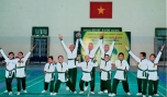 CLB Dưỡng sinh Hội CCB xã Phú Kiết tham gia biểu diễn tại Gala Dưỡng sinh Việt Nam năm 2016.