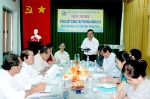 Ông Nguyễn Văn Phước Cường, UVBCH HNB Việt Nam phát biểu tại hội nghị. Ảnh: nguoilambaotiengiang.vn