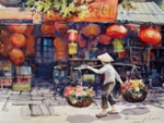 Việt Nam trong tranh họa sĩ Thái