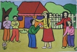 Tranh đạt giải  Cuộc thi vẽ tranh dành cho học sinh tiểu học tỉnh Tiền Giang
