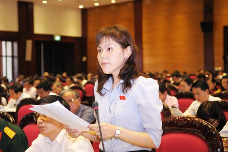 Đại biểu Trương Thị Thu Trang