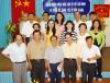 Đoàn nhà văn TP.HCM chụp hình lưu niệm với lãnh đạo Hội VHNT Tiền Giang
