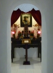 Nơi đặt bàn thờ nhà văn Kim Lân trong không gian tưởng niệm