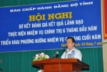 BCH Đảng bộ tỉnh:Sơ kết thực hiện nhiệm vụ chính trị 6 tháng đầu năm