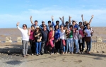 Học viên lớp Bồi dưỡng sáng tác văn học trẻ năm 2014 đi thực tế sáng tác tại biển Tân Thành