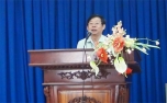 Đồng chí Trương Minh Nhựt, Vụ trưởng, thành viên bộ phận chuyên trách Chỉ thị 03 - Cơ quan Thường trực Ban Tuyên giáo Trung ương tại TP. Hồ Chí Minh phát biểu ý kiến.