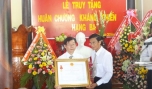 Truy tặng Huân chương Kháng chiến hạng Ba cho bà Trần Thị Ngọc