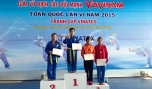 Em Trần Thanh Thảo Nhi xuất sắc giành Huy chương vàng hạng cân 42kg nữ.
