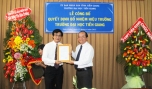 PGS-TS Võ Ngọc Hà được bổ nhiệm làm Hiệu trưởng Trường Đại học Tiền Giang