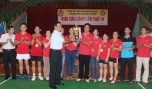Kết thúc Giải cầu lông Công đoàn viên chức tỉnh Tiền Giang lần thứ 19