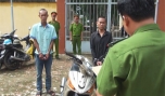 Công an huyện Tân Phước truy bắt các đối tượng trộm môtô
