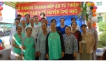 Trung tâm Y tế huyện Chợ Gạo: Khánh thành bếp ăn từ thiện