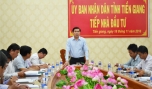 Chủ tịch UBND tỉnh Lê Văn Hưởng tiếp các nhà đầu tư