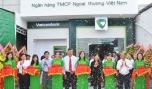 Vietcombank Tiền Giang khai trương Phòng giao dịch Cái Bè