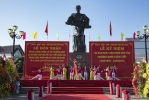 Lễ hội tưởng niệm ngày mất của Anh hùng dân tộc Trương Định được tỉnh Tiền Giang tổ chức hằng năm. Ảnh: Q.Vũ
