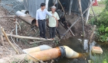 Huyện Tân Phước khắc phục tình trạng ngập cục bộ