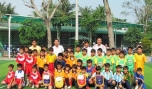 Chợ Gạo: Tổ chức giải bóng đá mini học sinh tiểu học