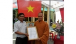 Chùa Linh Sơn đón nhận danh hiệu cơ sở thờ tự văn hóa