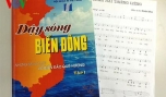 Tuyển tập “Biển Đông dậy sóng - những bài hát mới về biển đảo quê hương”. Ảnh: vov.vn