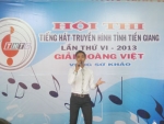 Khai mạc vòng sơ khảo cuộc thi Tiếng hát truyền hình tỉnh Tiền Giang năm 2013