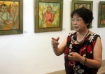 Họa sĩ Nguyễn Thị Hiền tìm chiếc vé trở về tuổi thơ