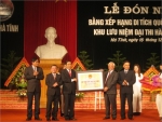 Khu lưu niệm Nguyễn Du nhận bằng xếp hạng di tích quốc gia đặc biệt