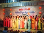 Hội thi Thời trang duyên dáng do xã Hòa Hưng (Cái Bè) tổ chức.