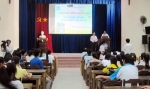 Nhà thơ Trần Đỗ Liêm ra mắt tập thơ mới tại Đại học Tiền Giang