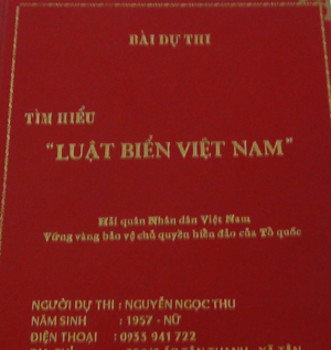 Gần 60 ngàn bài dự thi tìm hiểu Luật Biển Việt Nam
