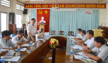 Ông Nguyễn Văn Hùng, GĐ Sở GTVT trực tiếp chỉ đạo kế hoạch kiểm tra và kiểm soát.