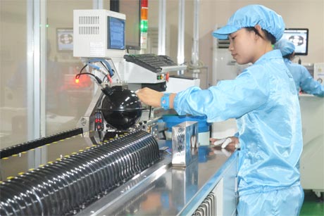 Dây chuyền sản xuất chip led của công ty Duhal.