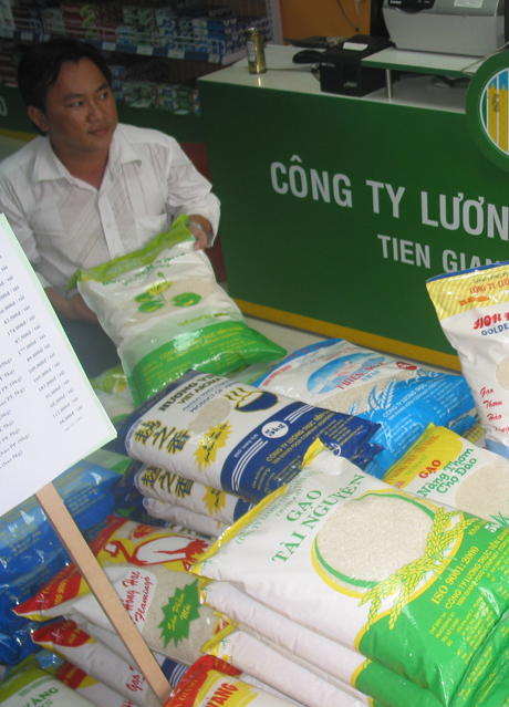 Nhiều sản phẩm gạo của Tigifood đã khẳng định được thương hiệu.