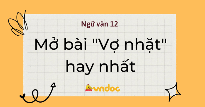 mở bài Vợ nhặt