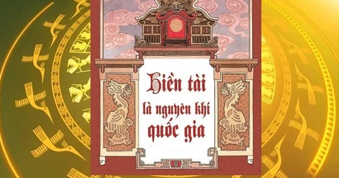 phân tích Hiền tài là nguyên khí của quốc gia
