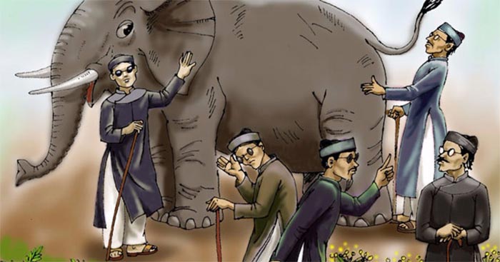 phân tích Thầy bói xem voi