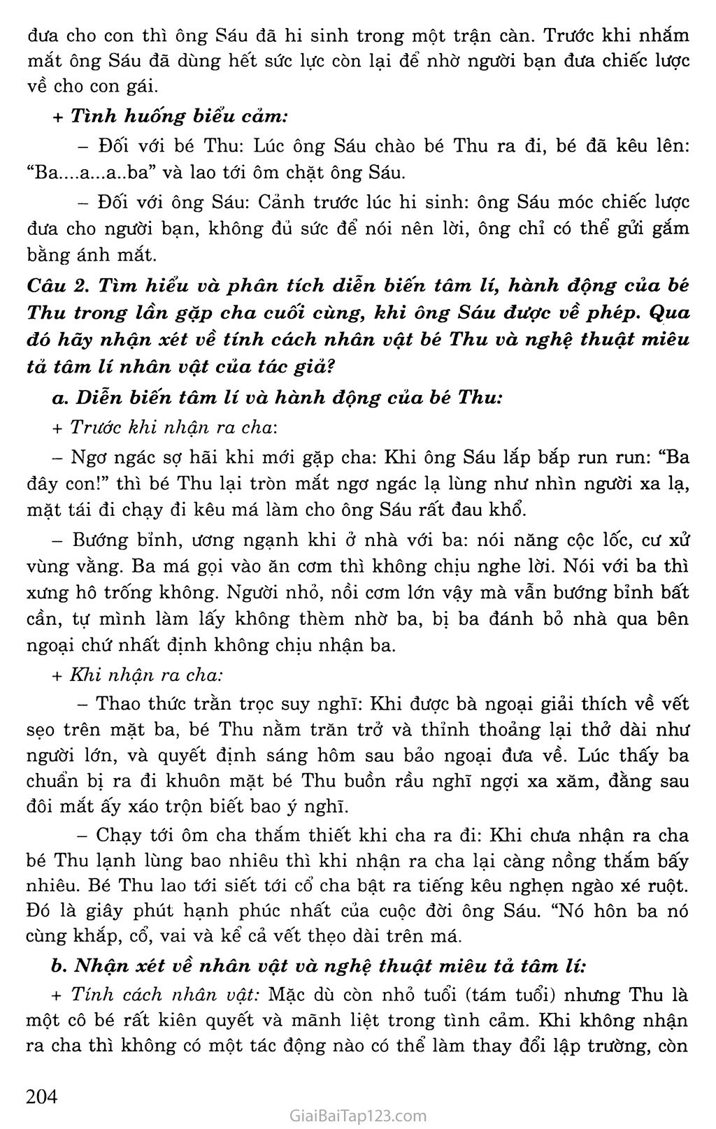 soạn bài Chiếc lược ngà
