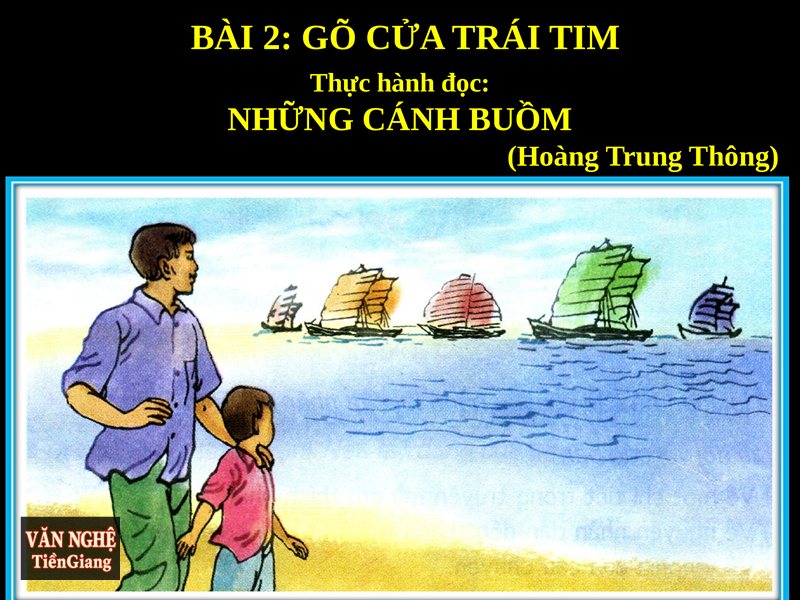 Phân tích Những cánh buồm - Hình ảnh hai cha con giản dị mà ấm áp