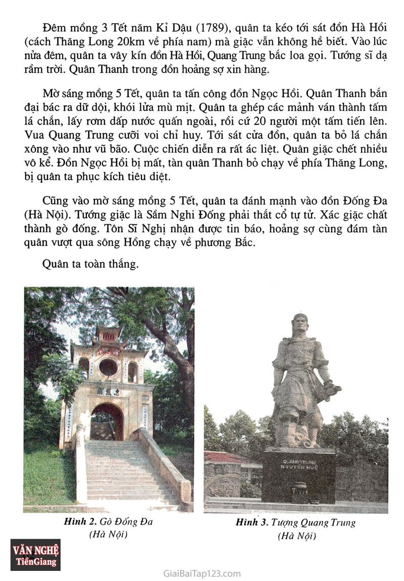Phân tích Quang Trung đại phá quân Thanh - Tài cầm quân thần tốc và táo bạo Phân tích Quang Trung đại phá quân Thanh - Tài cầm quân thần tốc và táo bạo
