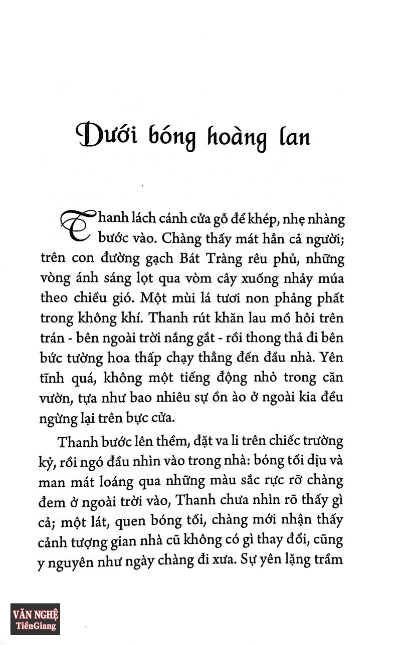 Tóm tắt Dưới bóng hoàng lan - Thanh trở về ngôi nhà cũ và gặp lại bà Tóm tắt Dưới bóng hoàng lan - Thanh trở về ngôi nhà cũ và gặp lại bà