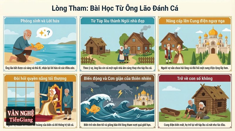 Tóm tắt Ông lão đánh cá và con cá vàng - Cuộc sống nghèo khó bên bờ biển Tóm tắt Ông lão đánh cá và con cá vàng - Cuộc sống nghèo khó bên bờ biển