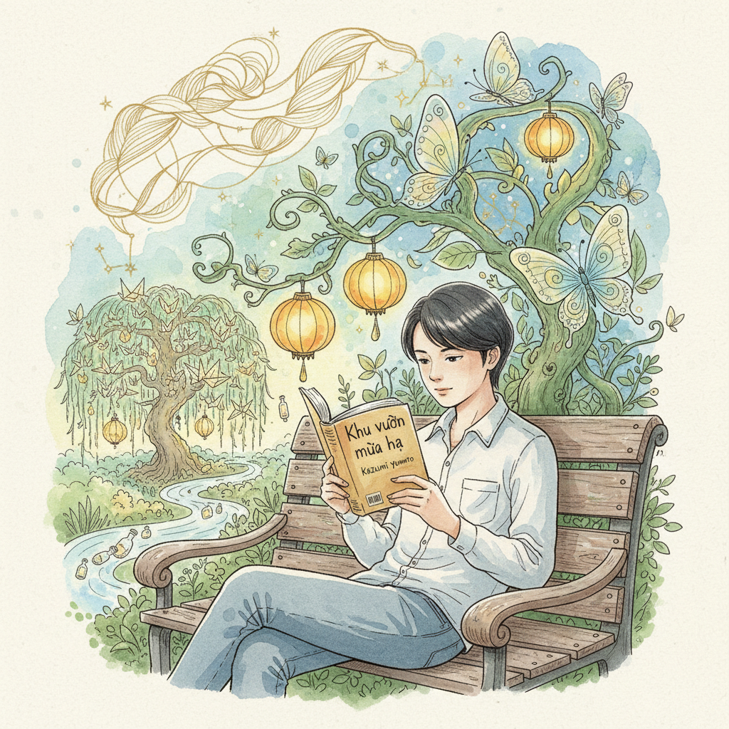 Khu vườn mùa hạ (Kazumi Yumoto)