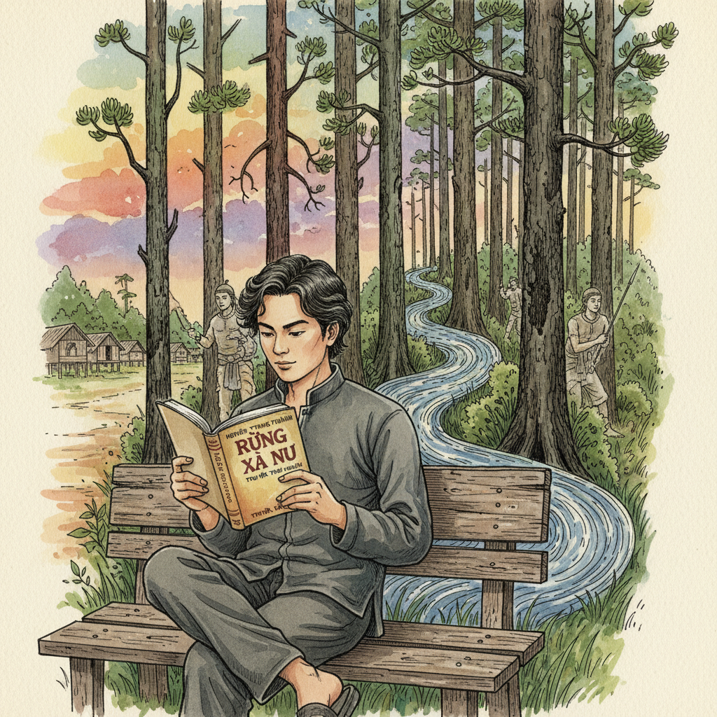 Rừng xà nu,nguyễn trung thành,truyện,tây nguyên