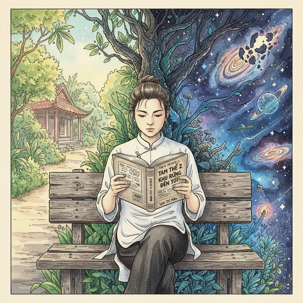 Tam thể 2,Khu rừng đen tối