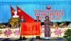 Bí thư Tỉnh ủy Trần Thị Kim Cúc trao cờ Thi đua cho Đảng bộ Thành phố Mỹ Tho đạt thành tích xuất sắc nhiệm kỳ 200