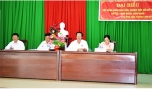 Bí thư Tỉnh ủy Nguyễn Văn Danh tiếp xúc cử tri huyện Châu Thành