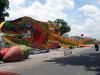 Hình ảnh quảng bá Festival trên đường phố và con rồng Grafiti dài 400 m (dài nhất Việt Nam)