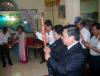 Lãnh đạo Tỉnh ủy, Hội đồng nhân dân, Ủy ban nhân dân tỉnh dâng hương tại bàn thờ đức Tổ Hùng Vương.